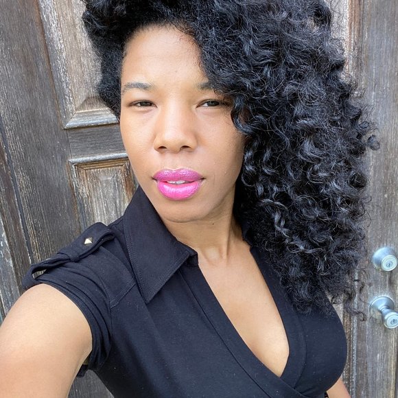 Cache Mini Black Bodycon Dress - Picture 6 of 8